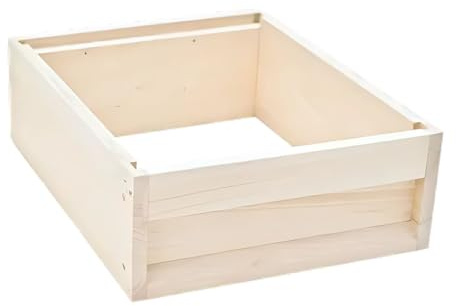 Zander Liebig Flachzarge 2/3 ohne Schienen, für Rähmchen höhe 159 mm, 20 mm Holzstärke (Fichte)