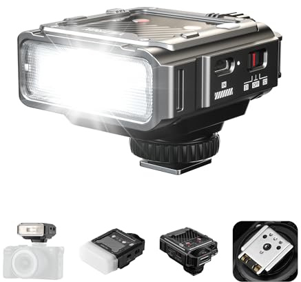 VILTROX Spark Z3 TTL Mini Hot Shoe Camera Flash for Sony