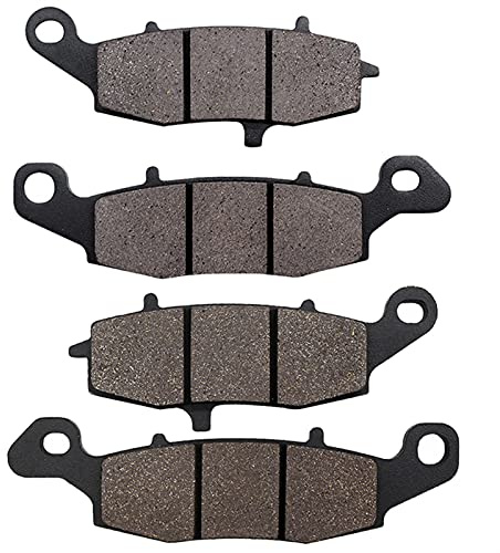 Front And Rear Brake Pad Motorcycle Front Rear Brake Pads For Kawasaki Zr X 400 Kle 650 For Versys Er6F Er6N Z 750 Zr750J Z750S Gpz 1100 Zx 1100 Motorbike Disc Brake Pad