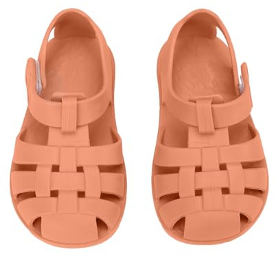 Monnëka Sandales de Plage pour Bébé avec Velcro Légères Enfants | Camping Taille 23