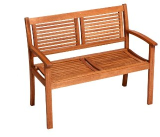 MERXX Gartenbank Cordoba 2-sitzig, aus FSC® Eukalyptusholz
