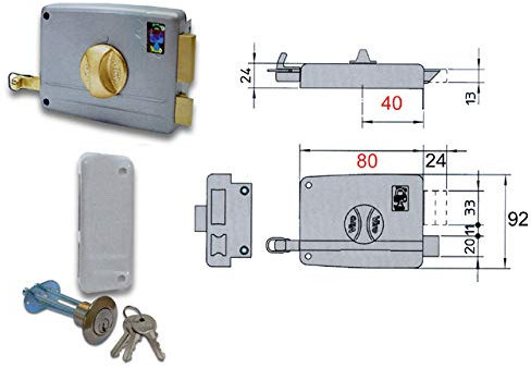 Viro 7604 Serratura, Ottone Metallo