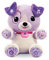 VTech - Violette, Mon Amie Pattes Magiques, Peluche Bébé Sensorielle et Musicale, Chien Interactif, Doudou Personnalisé avec Prénom, Cadeau Enfant Dès 1 an - Contenu en Français