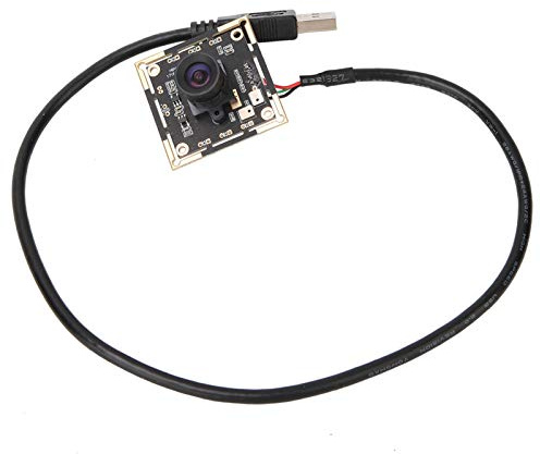 Septpenta Modulo Fotocamera USB, Microfono Integrato, Risoluzione 1920 X 1080, Obiettivo Grandangolare 100°, Chip OV2710, Scheda Webcam per Win XP/Win7/Win8/Win10/OSX/Linux/Android