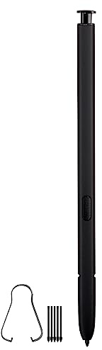 [NEU] Duotipa S23 Ultra S Pen Ersatz für Samsung Galaxy S23 Ultra 5G All Verison Stylus Pen + Tips/Nibs (Schwarz)-Ohne Bluetooth