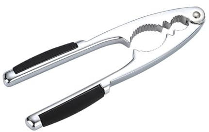 Luckious Nut Cracker - Heavy Duty Walnut Plier Nutcracker with Non-Slip Handle, Ideal for Nuts and Seafood