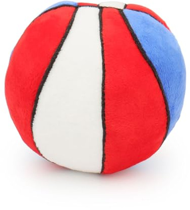 Hundespielzeug - Plüschtier Quietschspielzeug Bälle für Hunde, Basketball | Hundespielzeugbälle, Kaubarer Interaktives Spielzeug für Welpen und kleine Hunde, Weicher Quietschball, Training und Zahnen