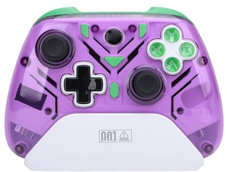 Fockety Controladores de Juegos, Controlador Bluetooth Controlador de Juegos, Controlador de Interruptor Controlador de PC Controlador Pro Compatible con Switch, para Android, OS X,