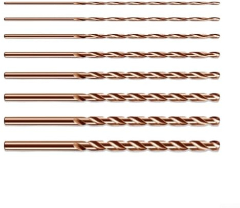 Extra Long Cobalt Steel Drill, 200mm Length, for Metal and Stainless Steel (6mm)