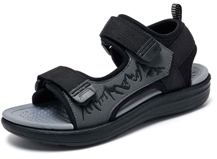Generisch Sandals Boys Children Barefoot Shoes Trekking Wide Feet Barefoot Sandals Boys Trekking Sandals Girls Summer Shoes Barefoot Shoes Kids Sandals Summer Outdoor Sandals EU 28-41, 06 grey, 5 UK