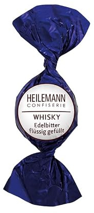 Heilemann gefüllte Schokoladen-Kugeln, Praliné-Kugeln, Schokokugeln mit verschiedenen Füllungen, 15 g (75 x 15 g, Whisky)