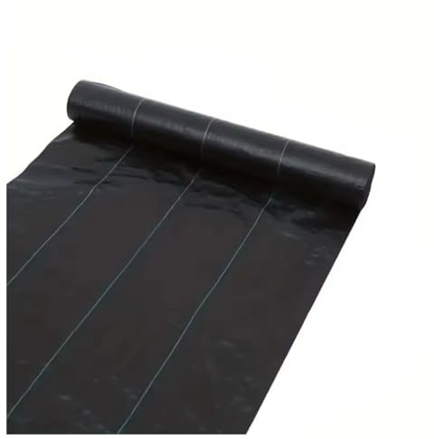 DIWAL Telo Pacciamatura Anti Erbacce Tessuto Permeabile Rotolo Copertura Terreno UV Resistente Barriera Erbacce per Giardino, Terrazze, Aiuole, Vialetti, Orto(1m x 200m)