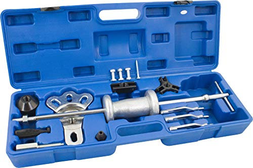 DESABOLLADOR DE CHAPA Y EXTRACTOR DE RODAMIENTOS 2 y 3 GARRAS. 17 Piezas