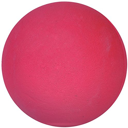 Sport-Thieme Wettkampf-Wurfball 200 g | Indoor u. Outdoor | Für Leichtathletik u. Schlagball | Griffig, Springend, Abwaschbar | Maße u. Gewicht nach DLV | Gummi | Pink | Markenqualität