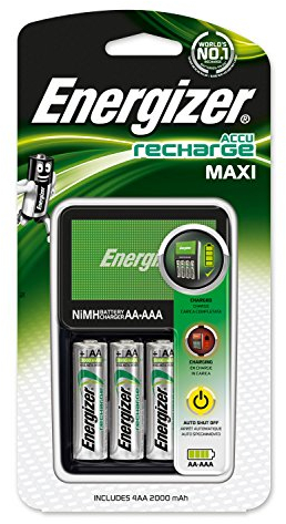 Energizer Battery Charger (Includes 4x AA/Mignon 2000mAh Accumulators)