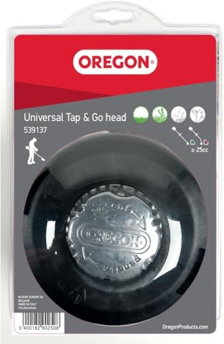 Oregon Tap-and-Go 130 mm Trimmerkopf | für Gras, Unkraut und dichte Vegetation, Für Trimmer und Grasschneider von Stihl, Bosch, Ryobi, Worx und mehr