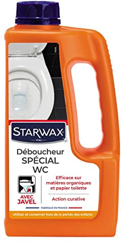 STARWAX Desatascador especial para WC lata de 1 l
