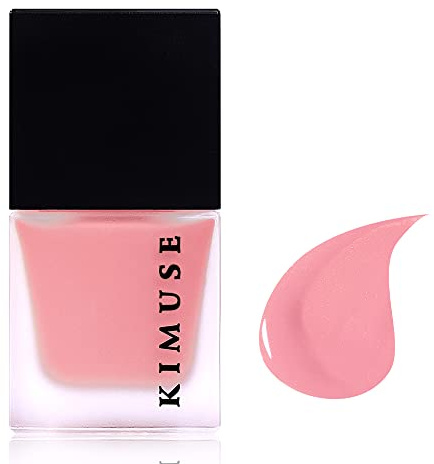 KIMUSE Cheek Gel Cream Liquid Blush Makeup, Lightweight Breathable Feel, Sheer Flush Of Color, Natural Looking, 0.28 Fl Oz