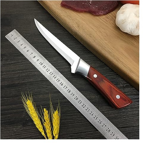 LIUJOU Coltelli for disossare in acciaio inossidabile for macellazione, taglio e disossamento - Adatti for suini, bovini e ovini