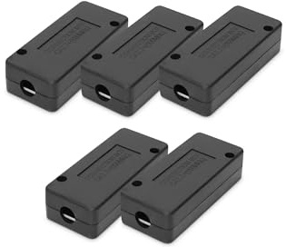 DIGITUS Module de Connexion LSA Cat 7-5 pièces - Blindé - Borne LSA Cat7 autodénudante - AWG 22 à AWG 26 - pour câbles Ethernet, câbles réseau, câbles de Pose, câbles d'installation - Noir