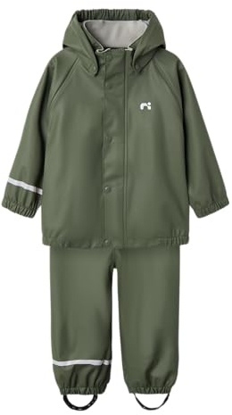 Name IT Unisex barn Nkndry10 Rain Set Fo Noos, timjan, 152