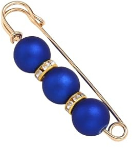 Rockreyoa 10 stycken broscher för kläder pärlor broscher nålar strass säkerhetsnålar konstgjorda pärlor broscher urringningsnålar säkerhetsnål brosch damer brosch strass klämma