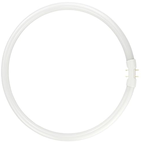 NCC-Licht Leuchtstofflampe T5 Ring 55W/840 2GX13 4P neutralweiß 4000K | Runde T5 Leuchtstofflampe Ringröhre Ø305x16mm, sachliches Licht für Wohn- und Arbeitsbereiche
