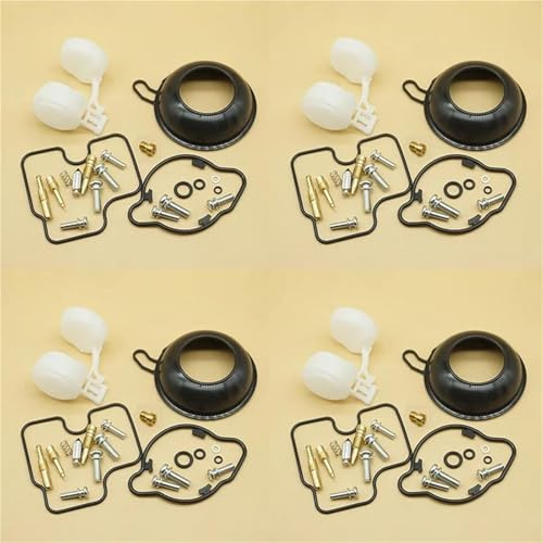 Kit De Reparación De Carburador De Motocicleta Para H&onda CBR600F CBR600F2 CBR 600F CBR 600 F2 1991 - 1994 Membrana De Diafragma De Flotador Kit De Reparación De Carburador De Motocicleta(Conjunto 1)