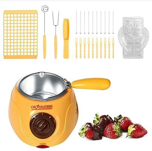 Horno de fusión de chocolate, olla eléctrica para derretir dulces para jabón hecho a mano y aceites esenciales, ideal para fiestas en casa y cocina