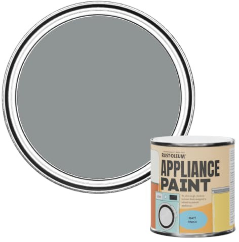 Rust-Oleum Appliance Paint in Matt Finish - Mid-Anthracite 250ml - Washing Machines, Tumble Dryers, Fridges, Freezers, Dishwashers