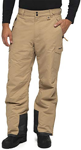 Arctix Herren Schneehose Wintersport Cargo, Khaki, XL, 1960-50-XL