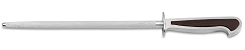 GÜDE Solingen - Wetzstahl geschmiedet, 26 cm, Grenadill, DELTA, Handmade Germany
