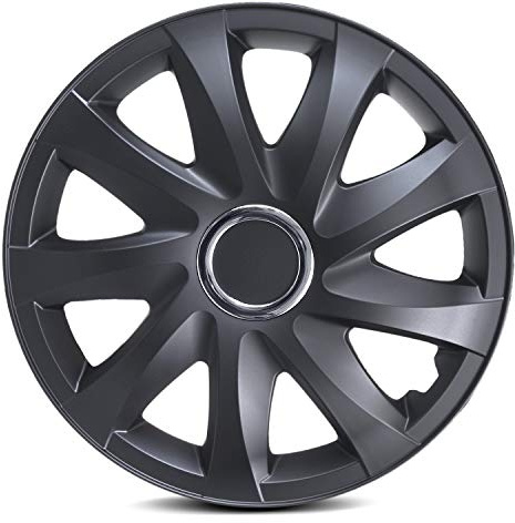 Radzierblende Drift schwarz matt 14 Zoll 4er Set