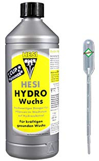 Weedness Hesi Hydro-Wuchs 20 Liter - Hydro-Kultur Grow Dünger Naturdünger Zimmerpflanzen Bio Flüssig Organischer Blüteboost
