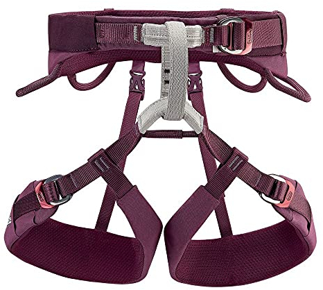 PETZL Luna Damen Klettergurt Polyamid/Polyethylen/Aluminium Violett Gr. M, Maße: Taillenumfang: 77-84 cm, Beinschlaufen: 54-64 cm, C035BA02