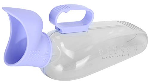 Orinatoio femminile, orinatoio portatile per bottiglia pip¨¬ 700 ml per donne Kit riutilizzabile per orinatoio con coperchio e spazzola per la pulizia per auto viaggio campeggio all'aperto