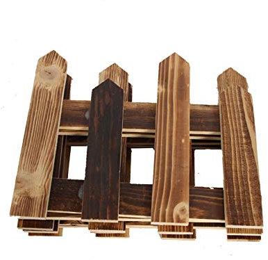 YUSHRO Zaun, Holzzaun Gartenhof Faltbar Blumenzaun Hochzeitsarrangement Ornamente