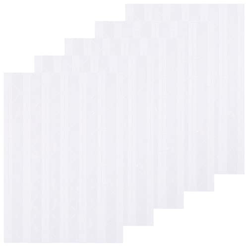 LICQIC Photo Corners Self Adhesive, 1020 pcs Scrapbook Photo Corner Stickers for Photo Albums Scrapbook DIY Craft, 10 Sheets Clear (Shape 2)