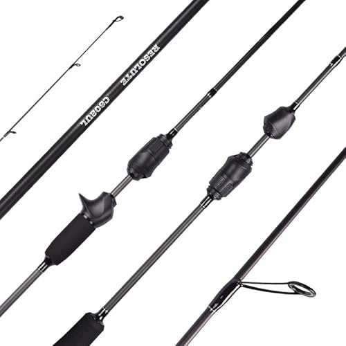 Mavllos Resolute BFS Casting-Rute mit 1,8 m Köder, 0,8–7 g Schnur, 2–6 lb, schnelle Aktion, 30T Toray Carbon, ultraleichte UL-Spitze, Spinnrute zum Barsch-Forellenangeln (Spinning, 6)