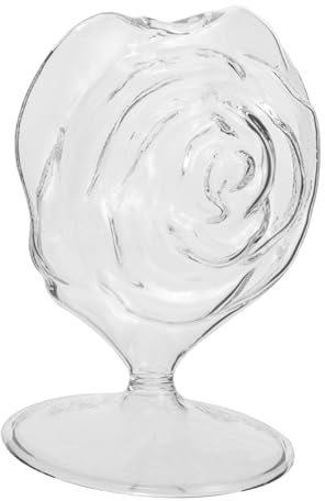 Hydrokultur Pflanzgefäß aus Glas für Blumenarrangements dem Tisch