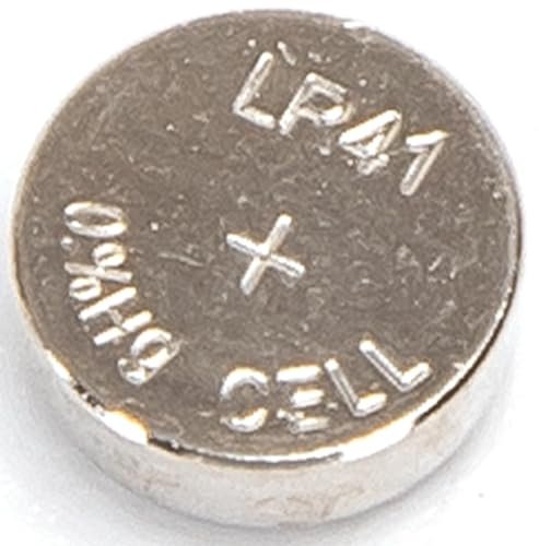 Lot de 4 Piles Bouton AG3 LR41 1,5 V, idéales pour Les Petits appareils tels Que Les Montres, Les Jouets et Les calculatrices.