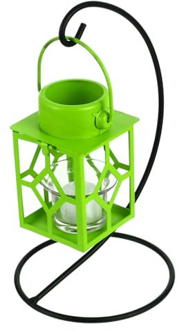 GRIRIW Candelabro Colgante De Metal Retro para Velas Portavelas Hollow Creativo De Decoración del Hogar Accesorio Estilo Vintage para Interiores y Exteriores para Crear Acogedores