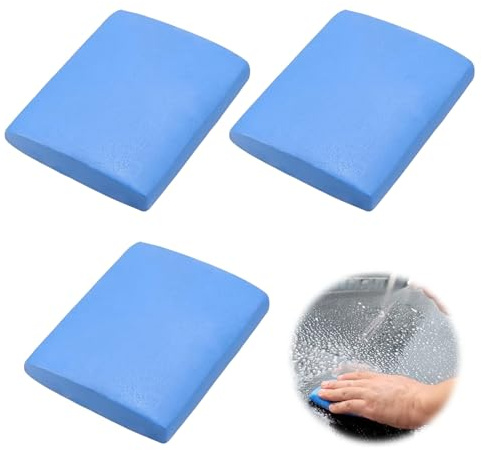 3 impasti per la pulizia, per auto, per auto, moto, caravan, cera (100 G)