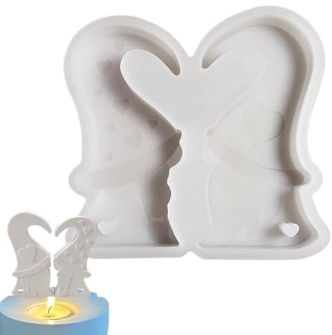 Concrete Gnome Moulds - Decorative Mould for Gnome, Concrete Sculpture Idea | Plaster or Concrete Mould for Creating Gnome Statues Garden Accessories and Outdoor Decoration