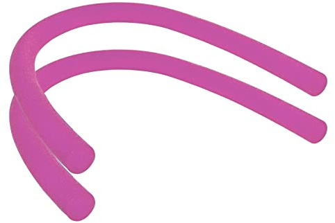 Swimming Pool Noodle for Kids and Adults, 2 Pack Foam Swim Noodle Float Aid - 1.5m Flexible and Durable Floatation Device for Pool, Water Sports, Aerobics, and Learning Aid (Pink)