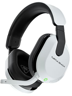 Turtle Beach Stealth 600 Console White PlayStation Wireless Gaming Headset w/ 80hr Battery, 50mm Speakers & Bluetooth for PS5, PS4, Nintendo Switch, PC and Mobile (Renewed)