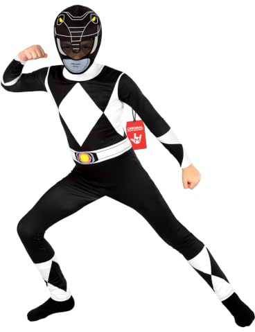 Morph Svart Superhjälte Bodysuit Kostym Pojkar Barn Halloween Huva Blixtlås Utklädning Festdräkt Rollspel