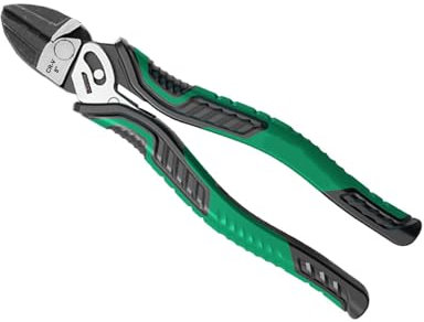 Multifunctional Side Cutting Pliers 8.5Inch Eccentric Wire Cutter for Electrical Installation and Mechanical Maintenance