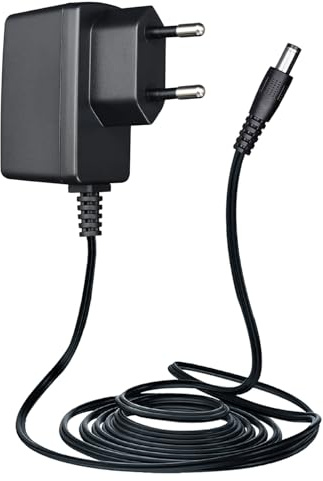 ANLINK 9 V 0,5 A/500 mA 1,8 m Langer Netzteiladapter, AC 100–240 V auf DC 4.5W Schaltadapter 5,5 x 2,1 mm Wandstecker für Arduino UNO MEGA und weitere 9-V-Geräte