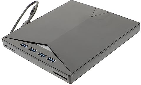Gadpiparty Externes DVD-gerät Cd-rom DVD-gerät Für Laptop Mit USB-anschluss Plug-and-Play Kompatibel Mit Verschiedenen Geräten Für Datenübertragung Und Medienwiedergabe